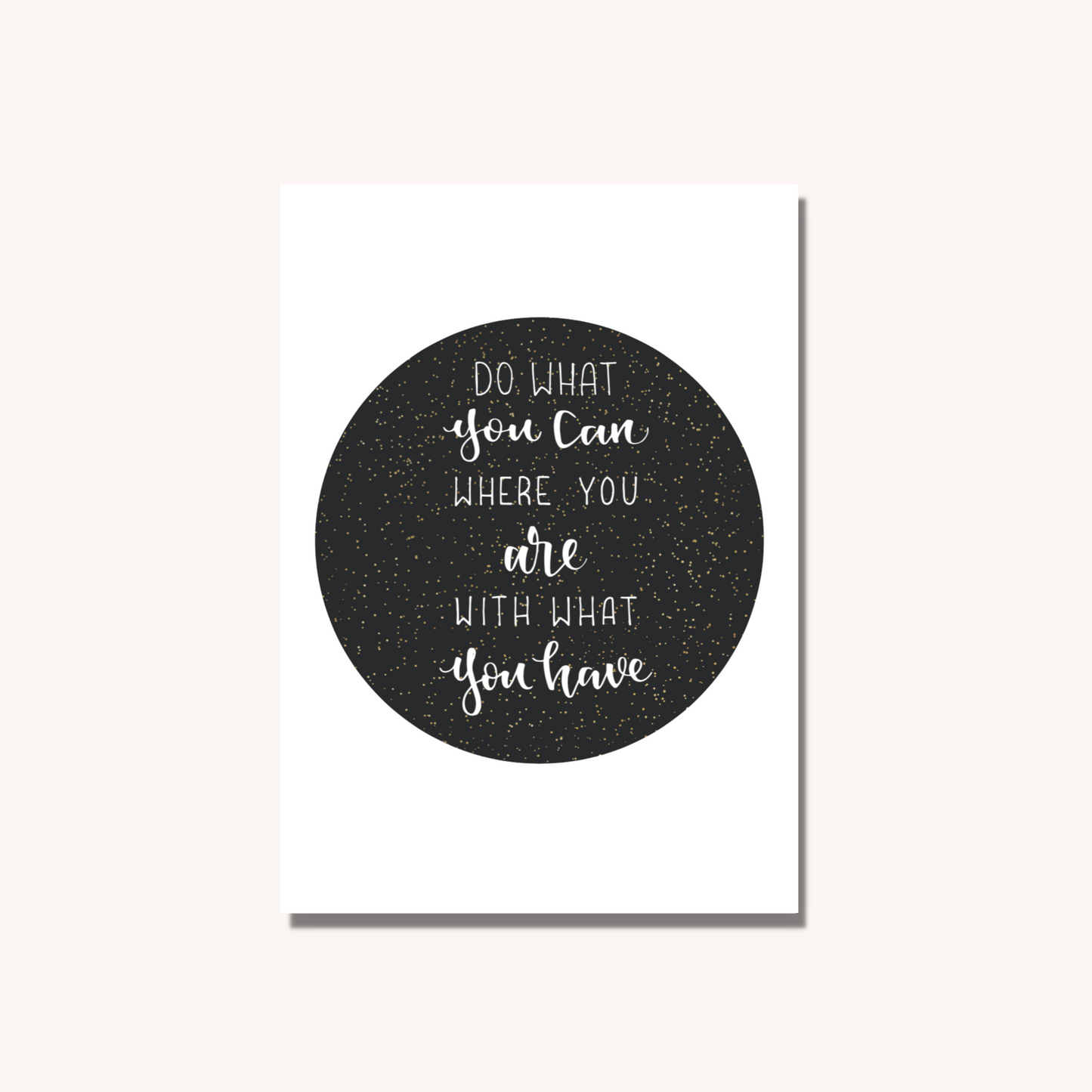 Do What You Can Print