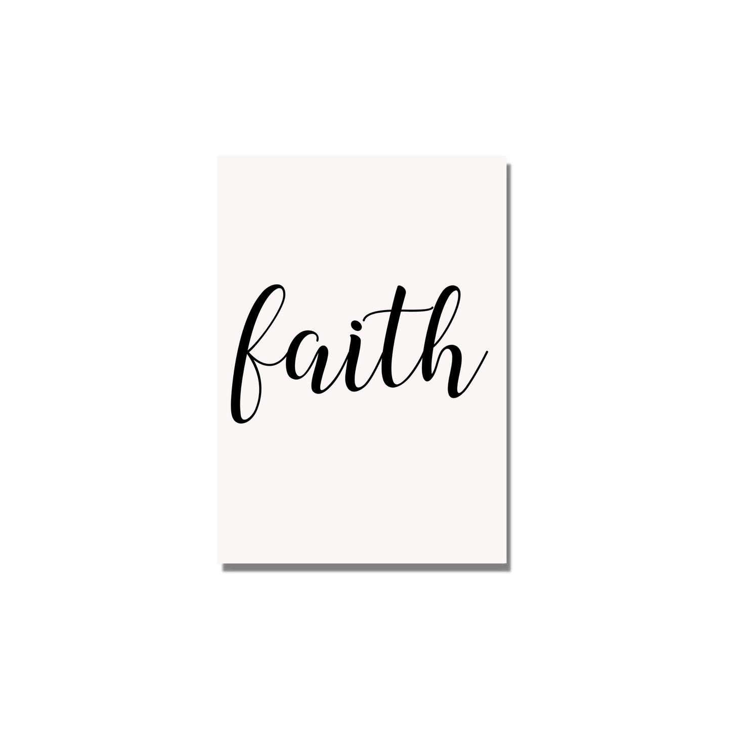 Faith Print