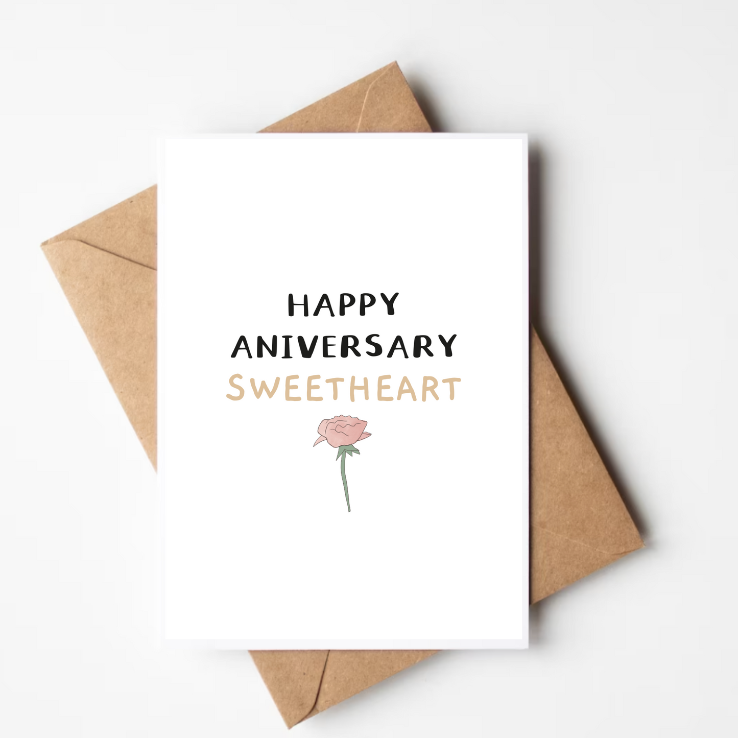 Happy Anniversary Sweetheart Card