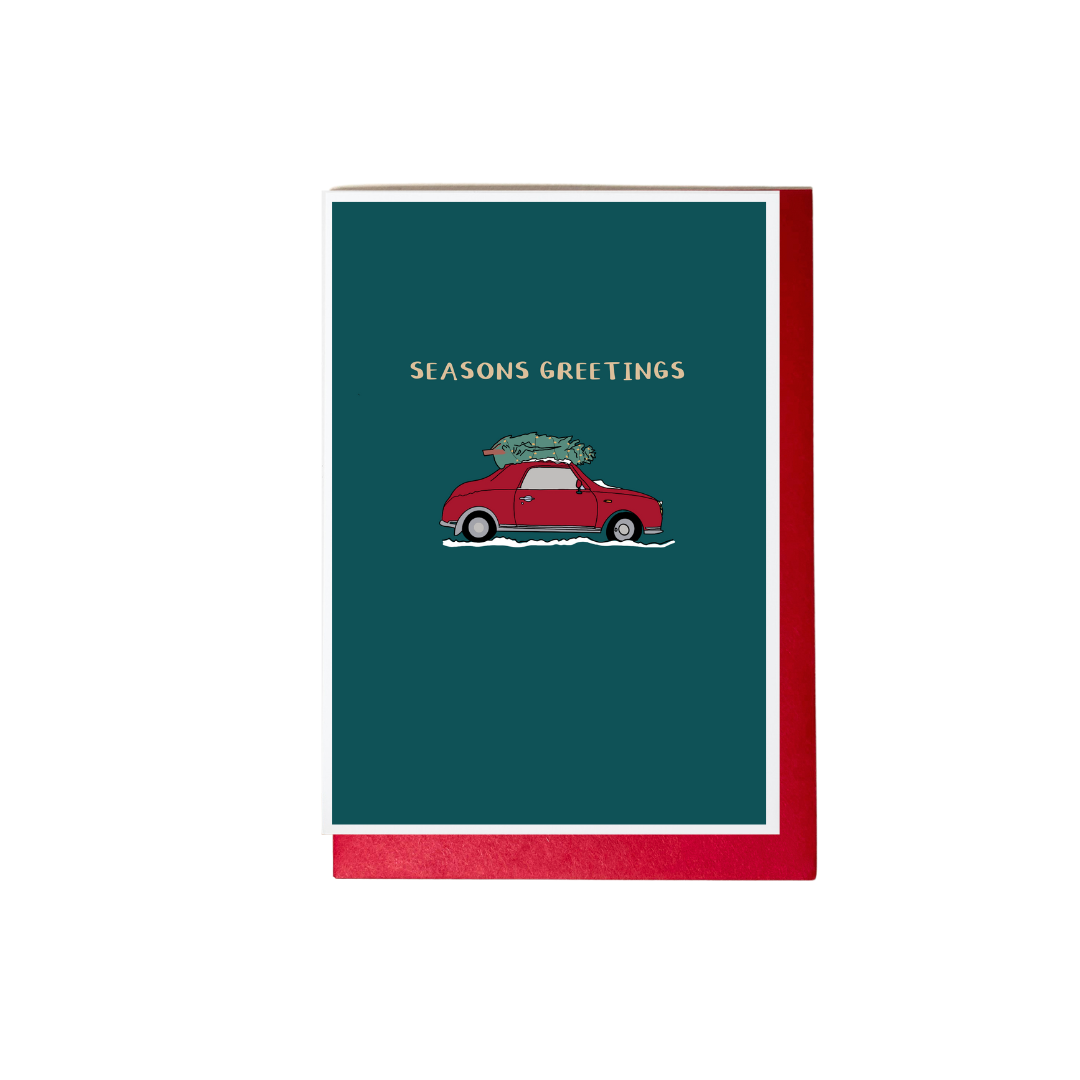 Seasons Greetings Christmas Card