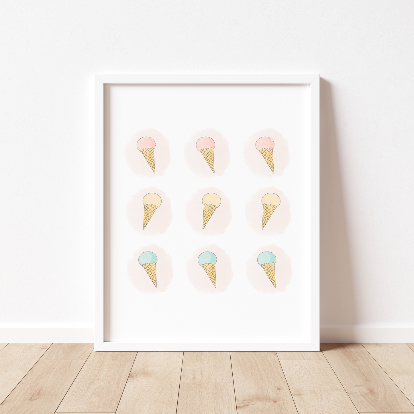 Ice Cream Trip Art Print
