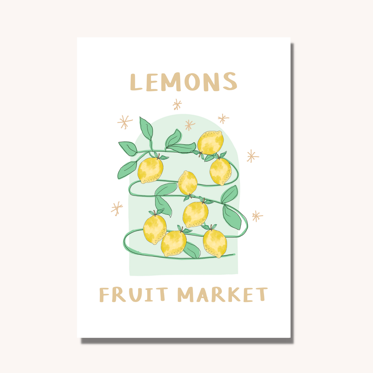 Lemons Fruit Market