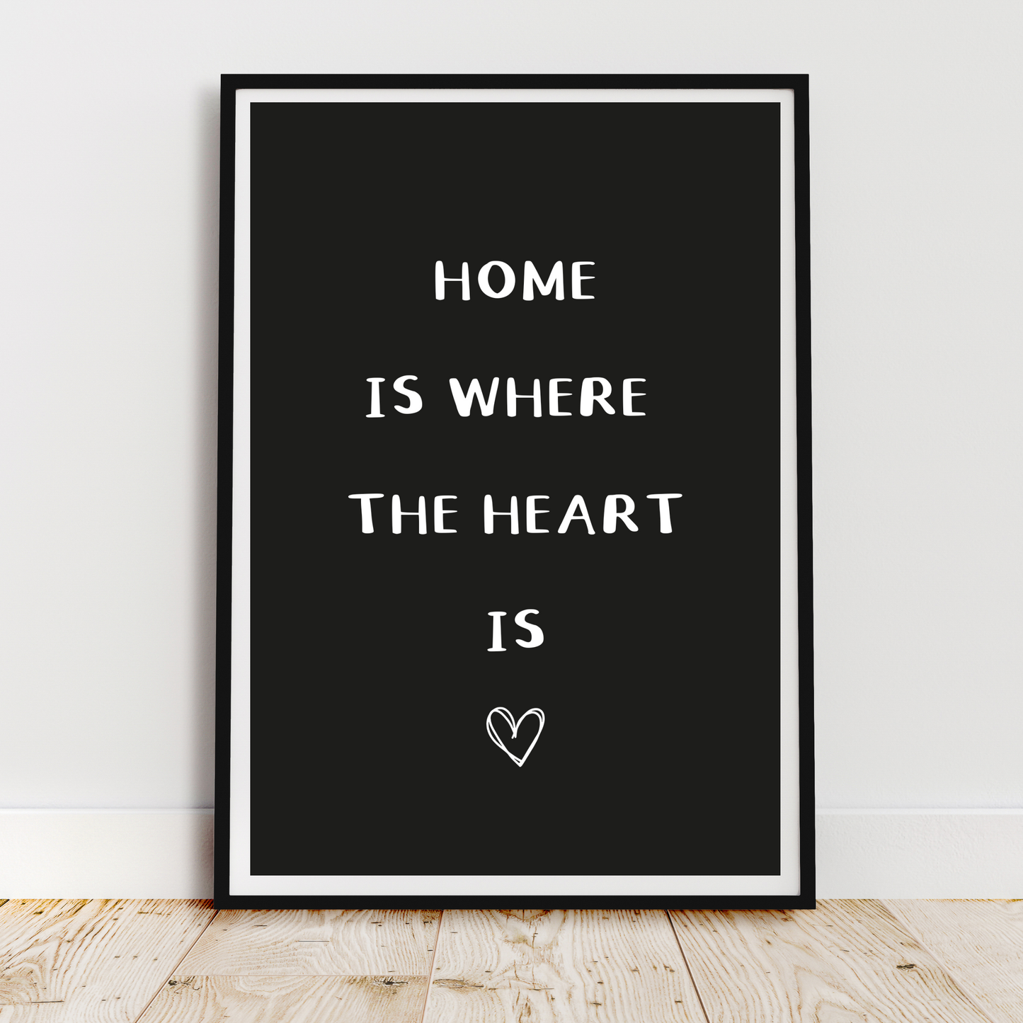 Home Is Where The Heart Is Print