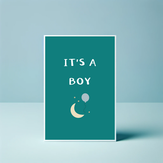 It's A Boy - New Baby