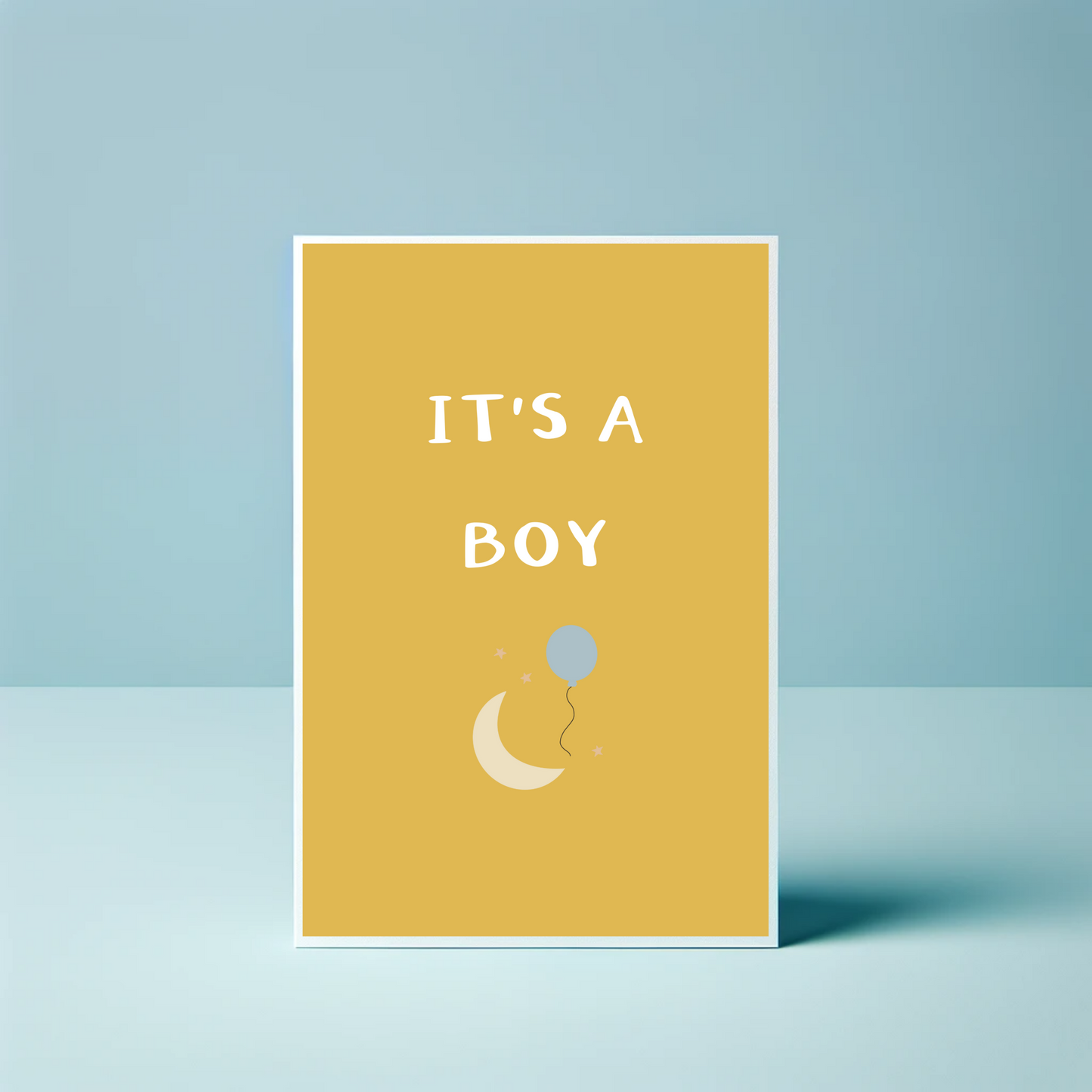 It's A Boy - New Baby