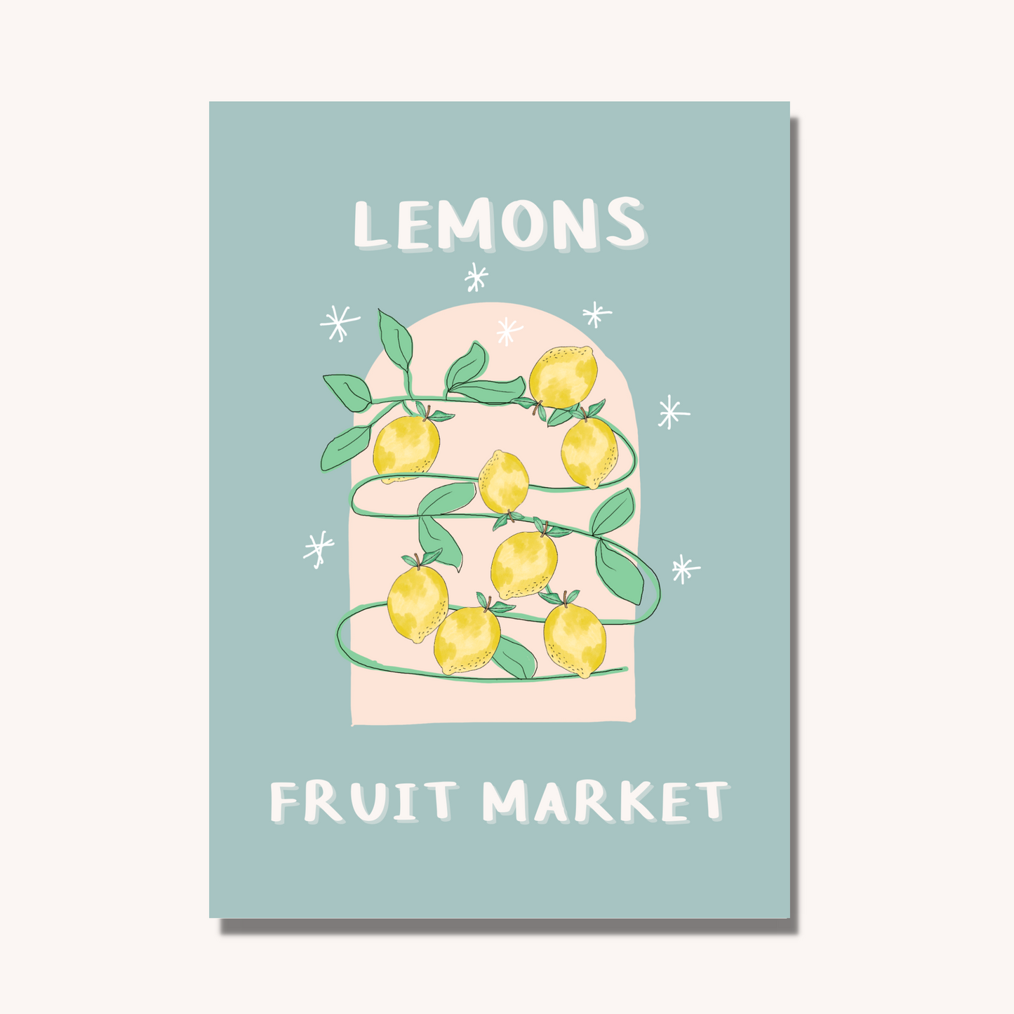 Lemons Fruit Market