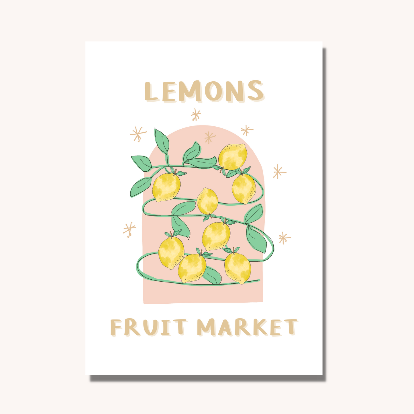 Lemons Fruit Market