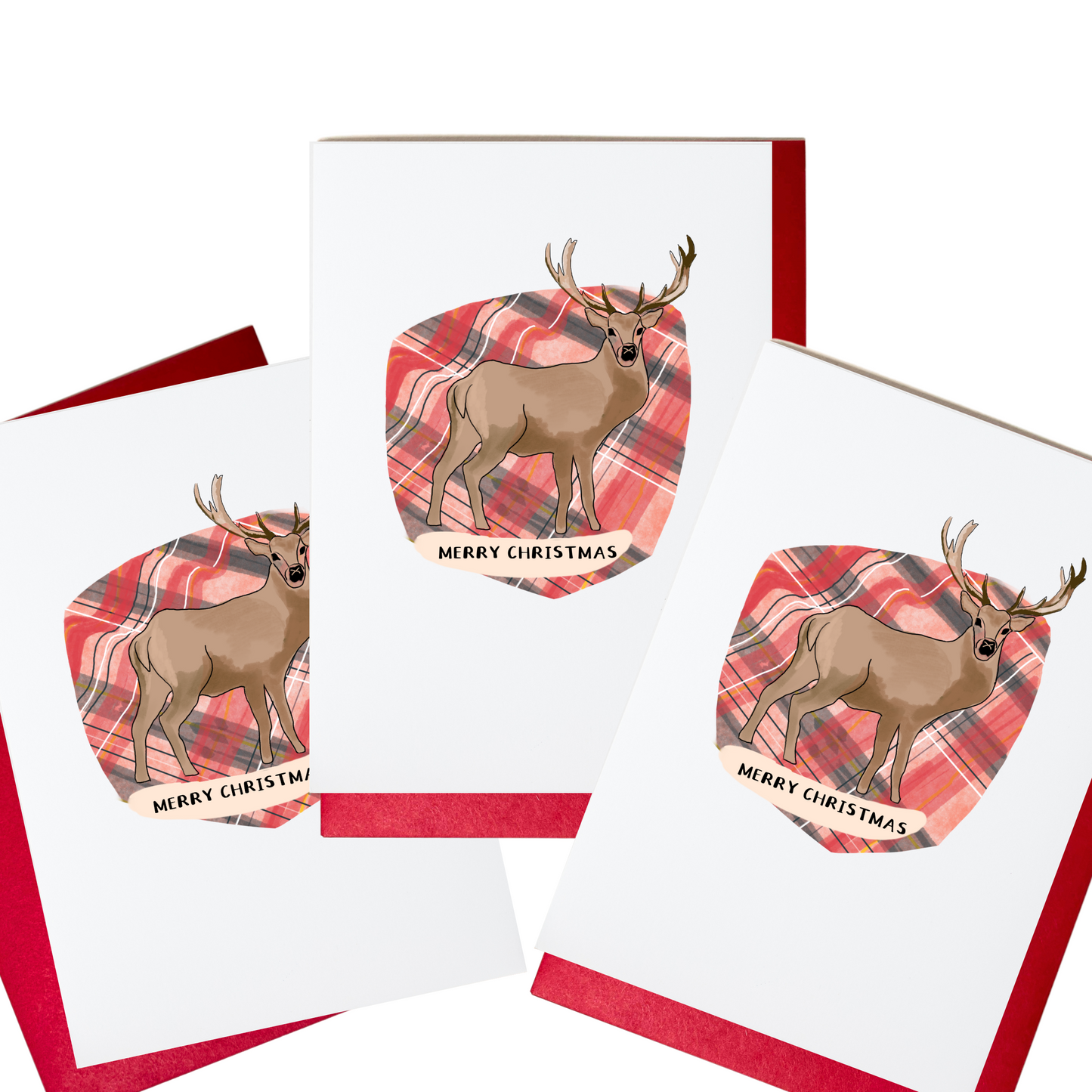 Oh Deer Christmas Card