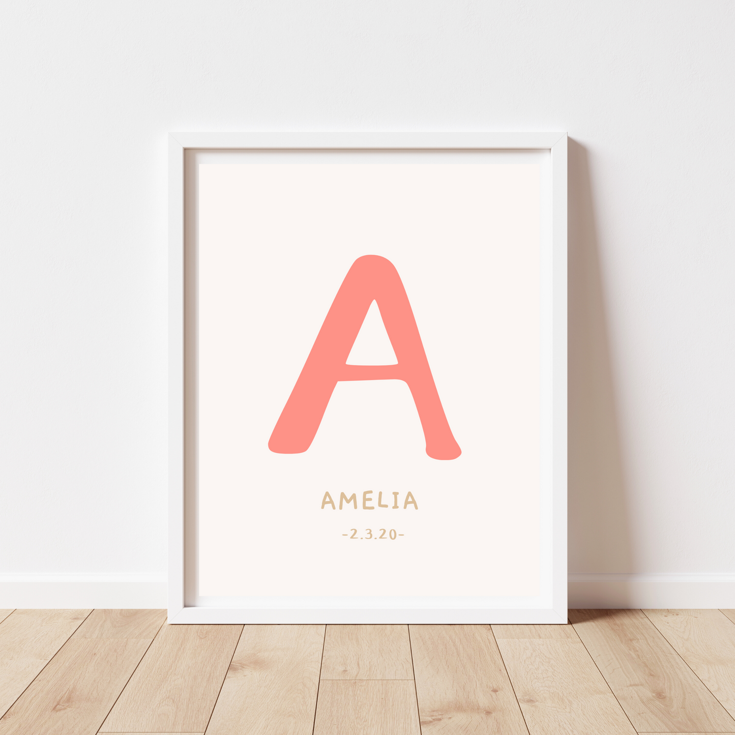 Alphabet Letter Personalised Print