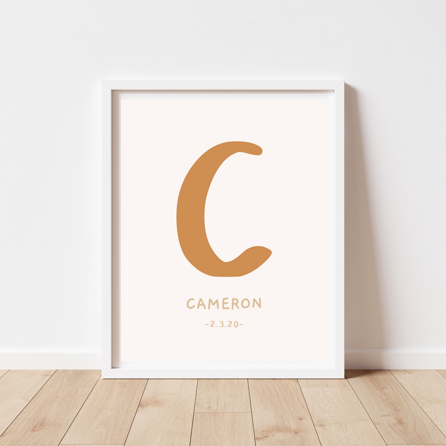 Alphabet Letter Personalised Print