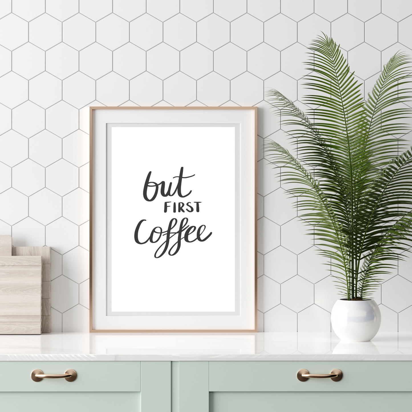 But First Coffee Print