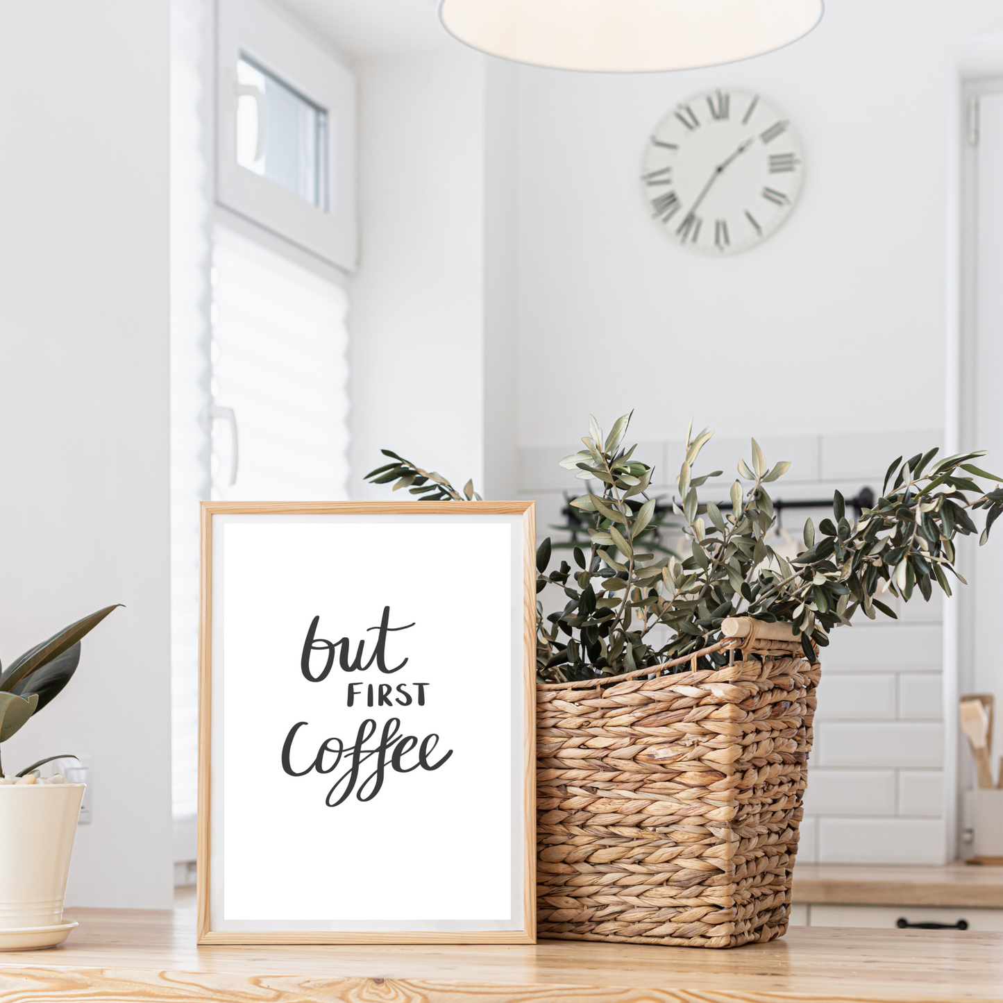 But First Coffee Print