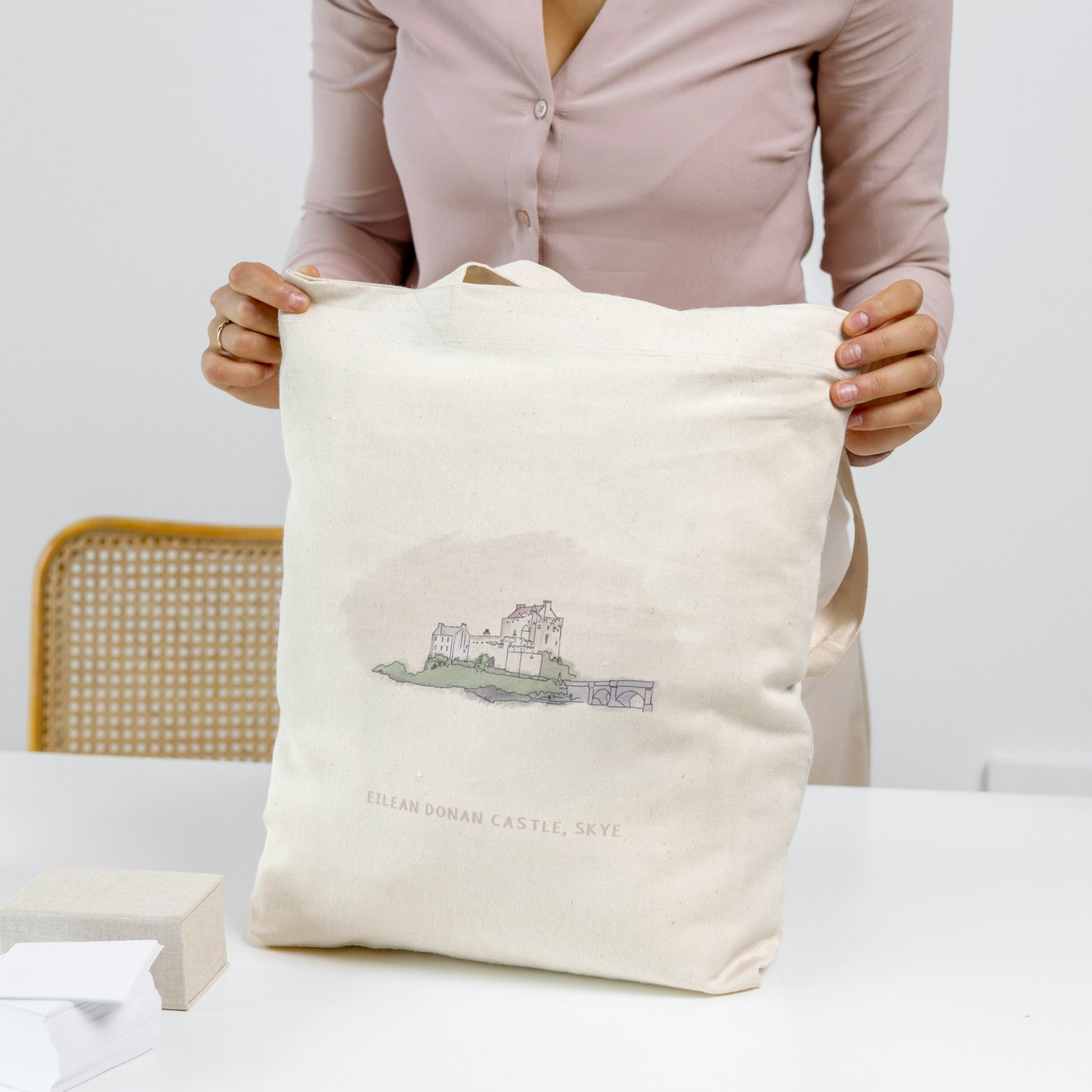 Eilean Donan Castle Skye Tote Bag