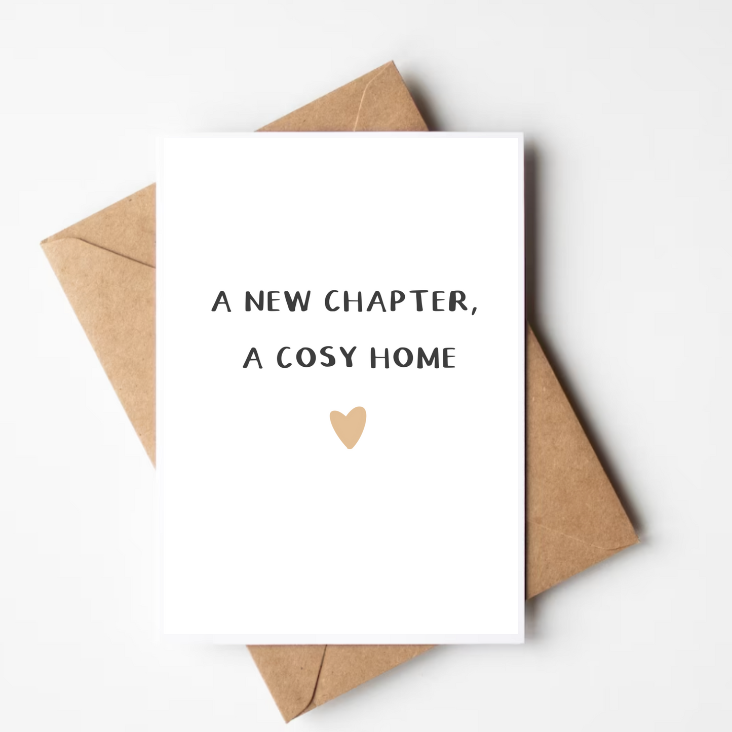 A New Chapter, A Cosy Home