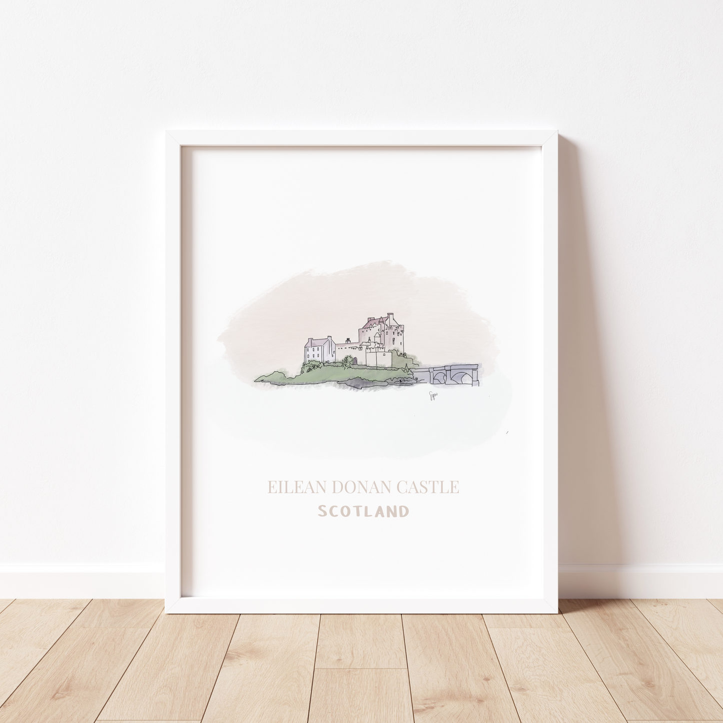 Eilean Donan Castle Art Print