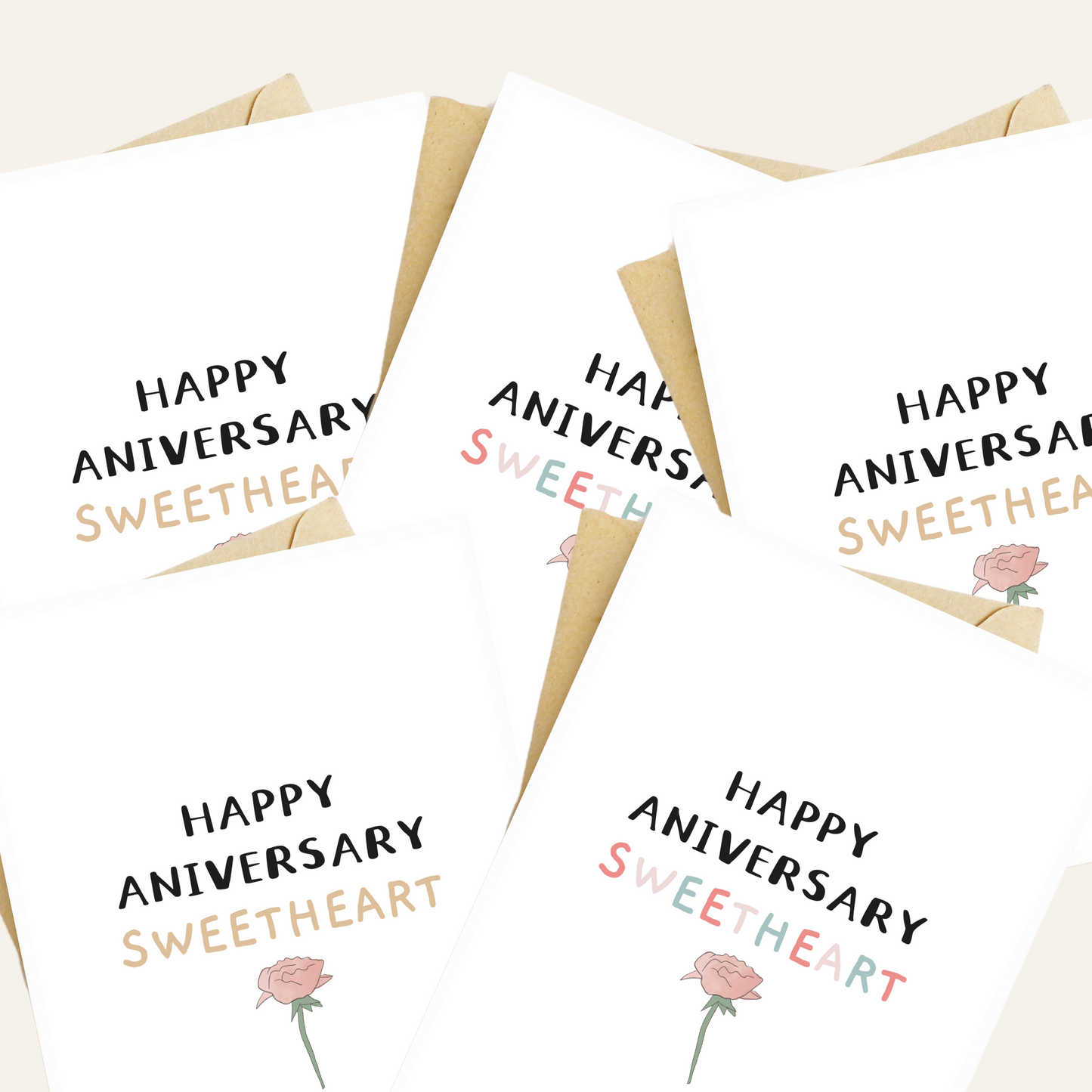 Happy Anniversary Sweetheart Card