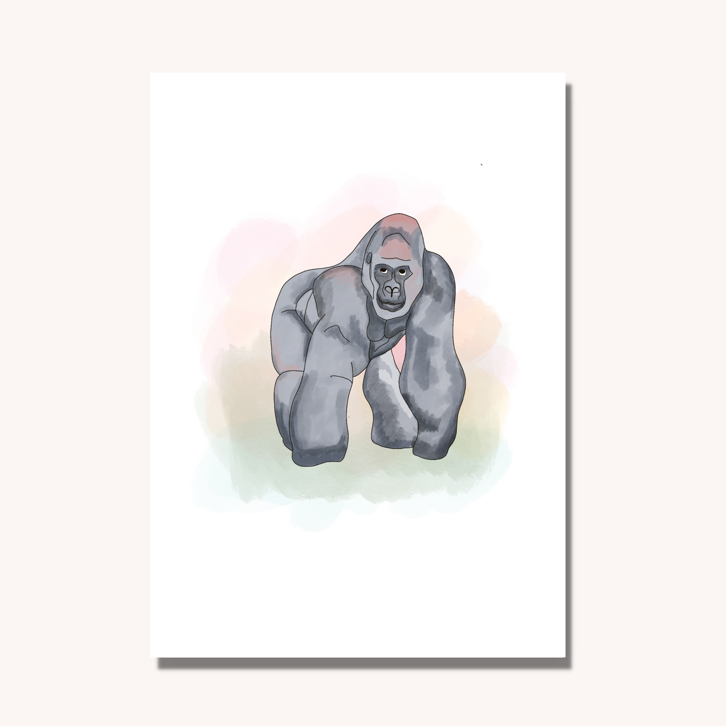 Gorilla Art Print