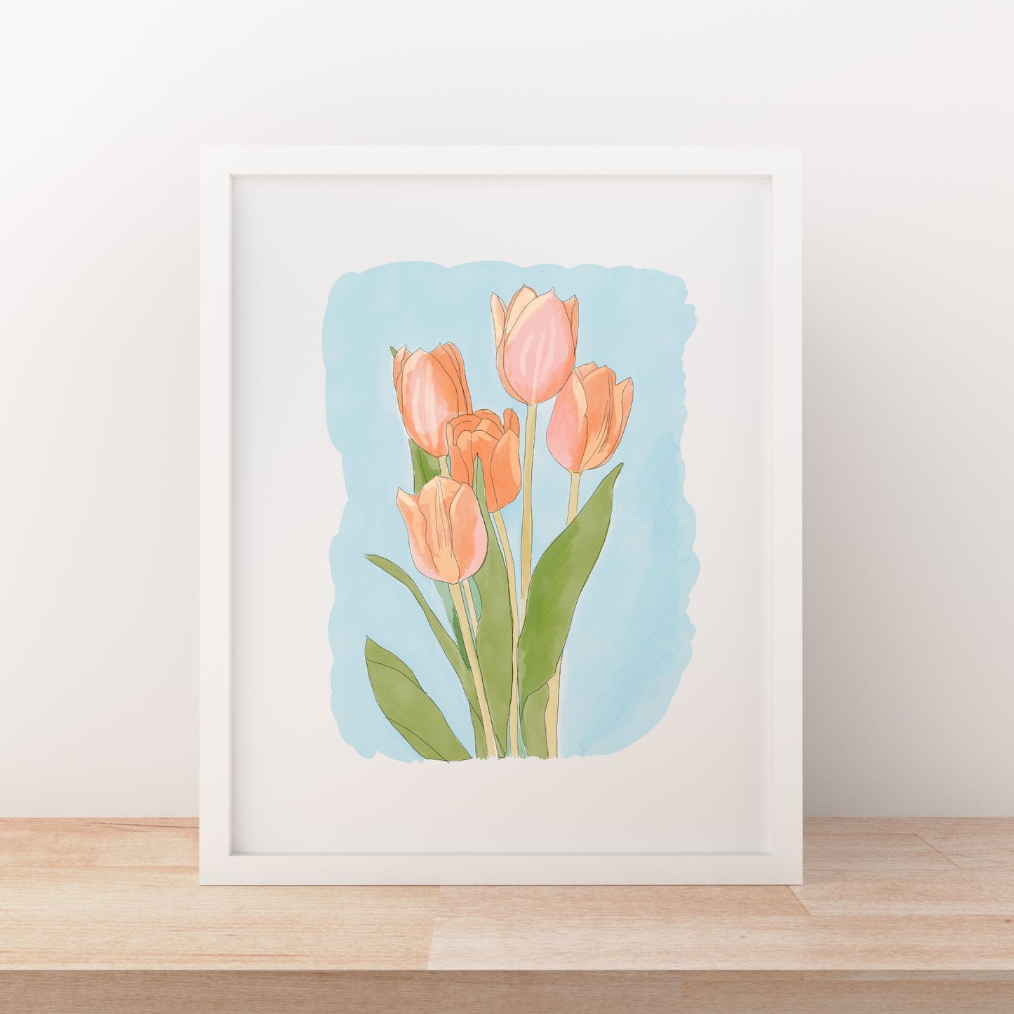 Tulips in bloom