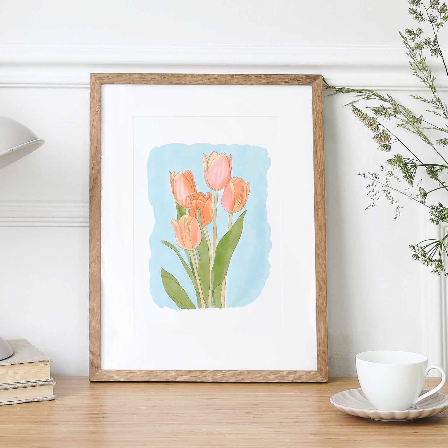 Tulips in bloom