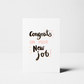 Congrats On Your New Job Card