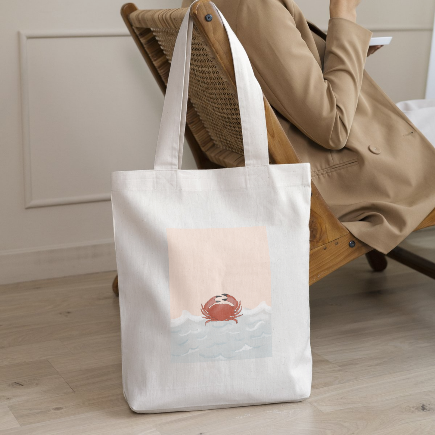 Crab Tote Bag