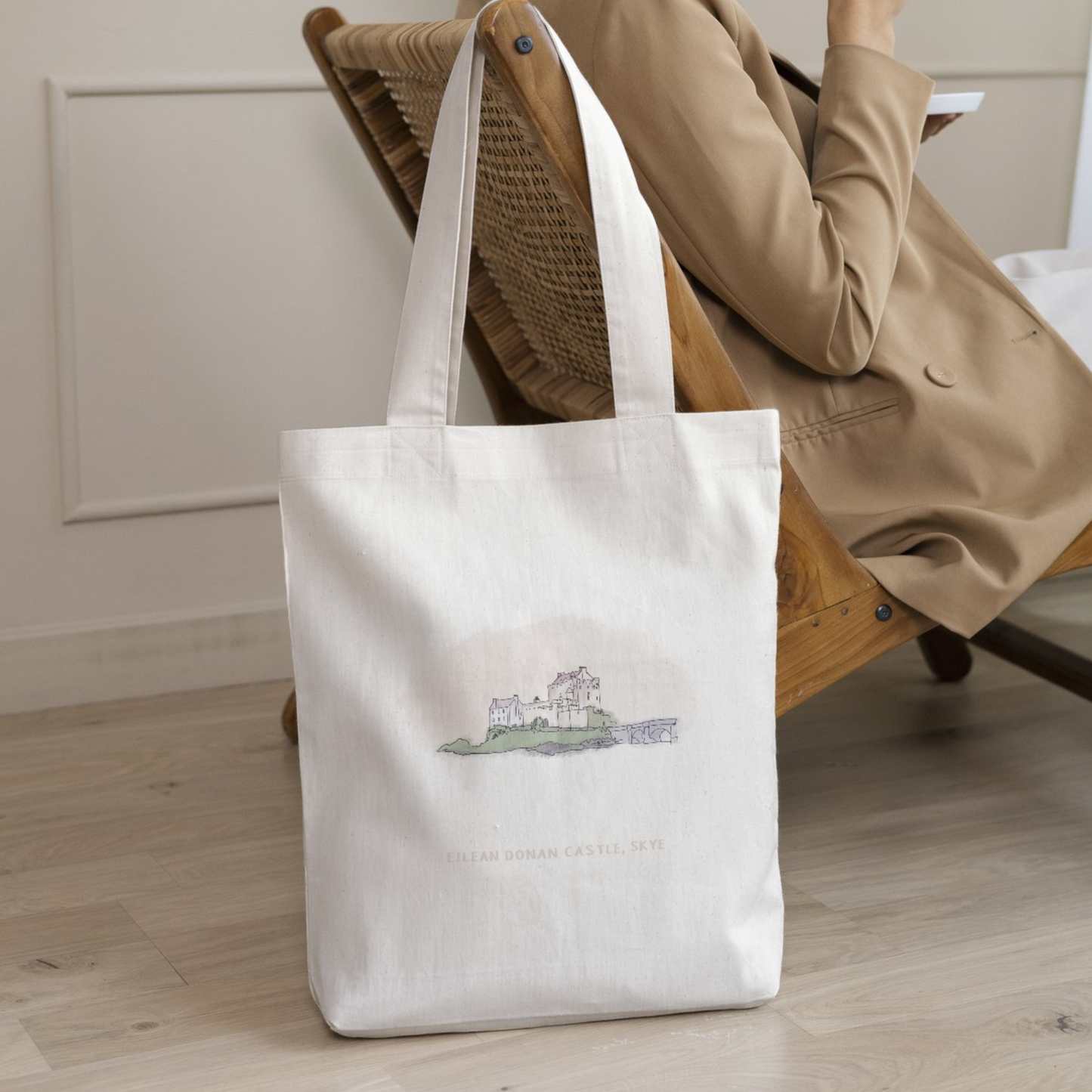 Eilean Donan Castle Skye Tote Bag