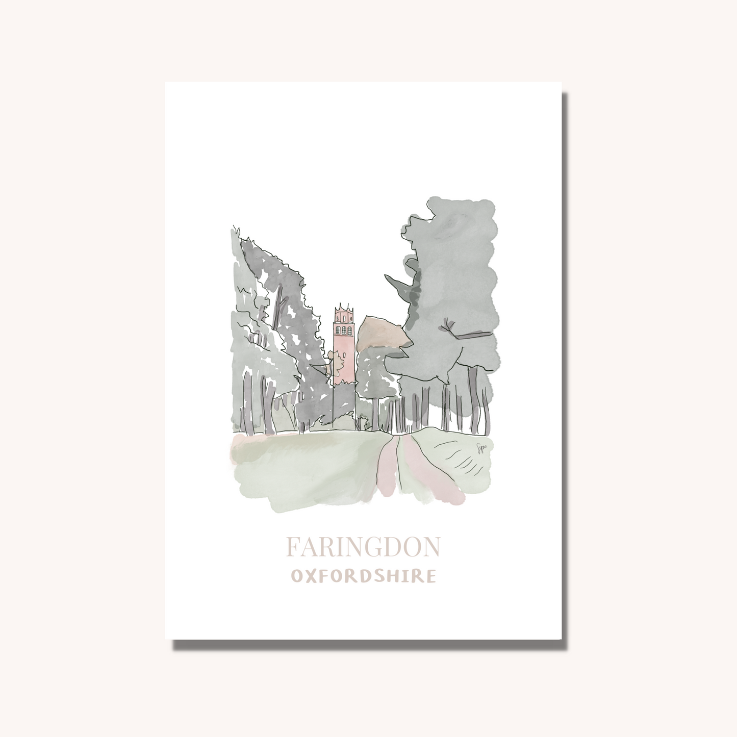 Farringdon Folly Art Print