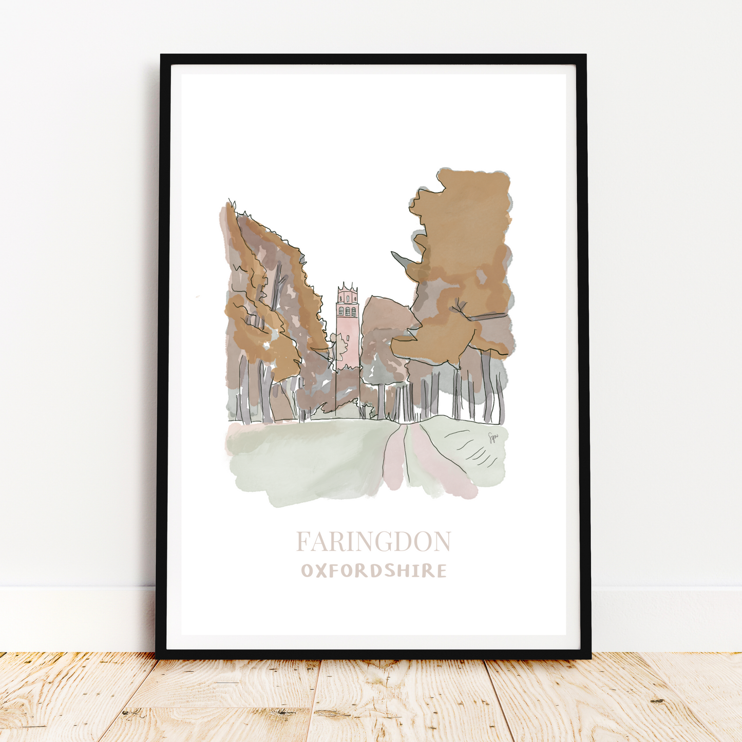 Farringdon Folly Art Print