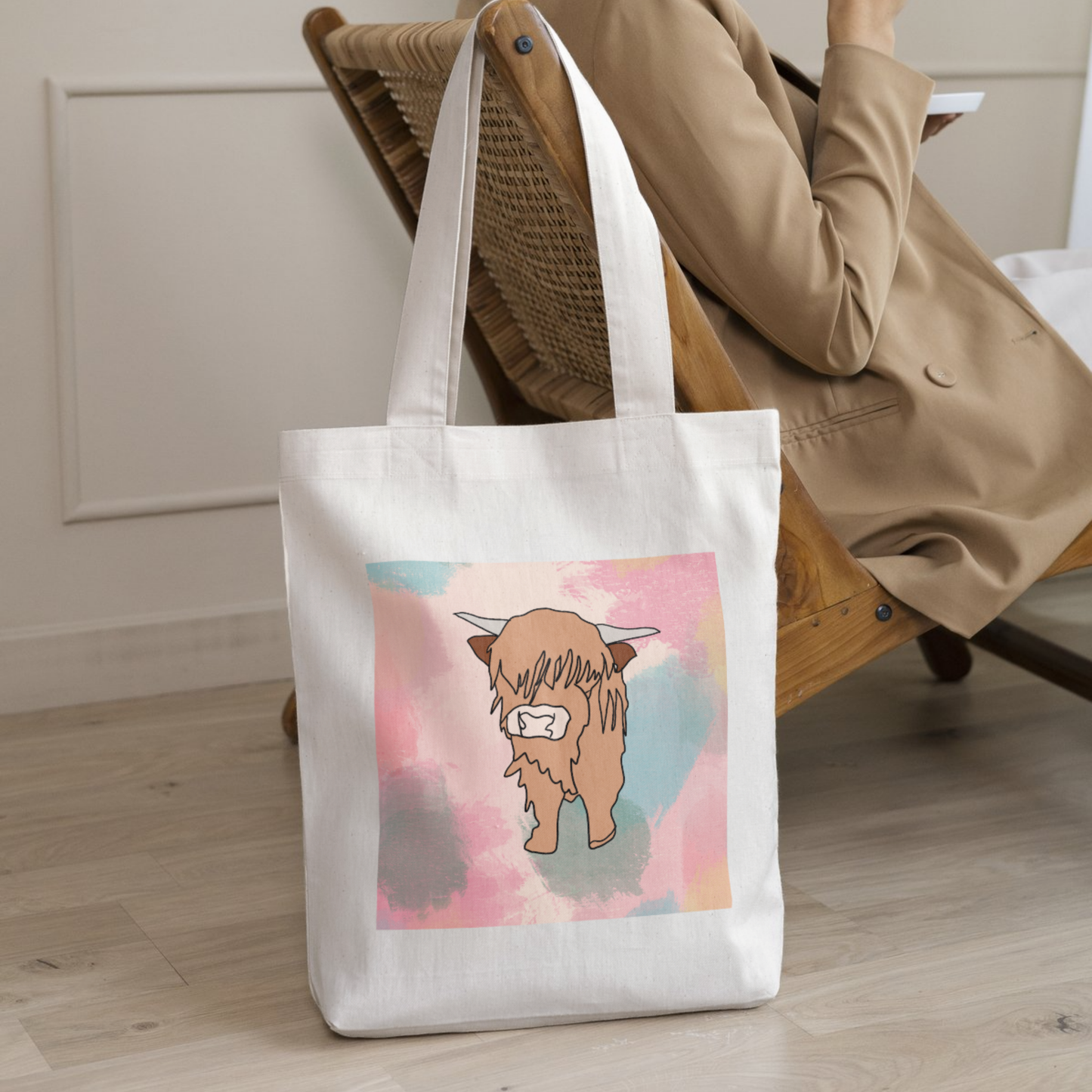 Highland Cow Tote Bag