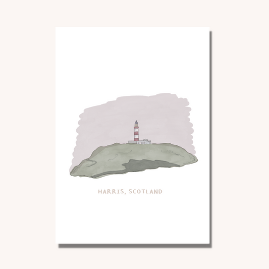 Harris Scotland Art Print