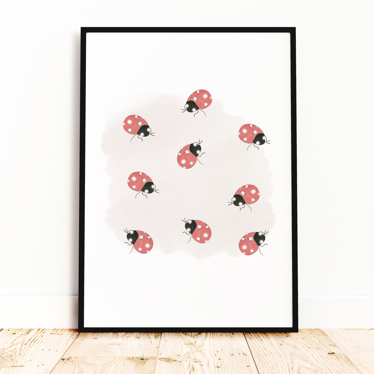 Ladybug Delight Art Print