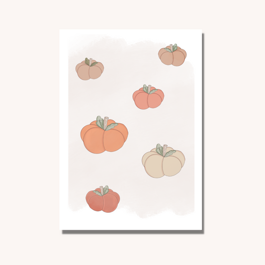 Pumpkin Patch Art Print