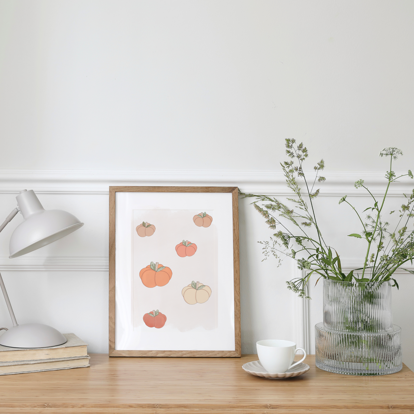 Pumpkin Patch Art Print