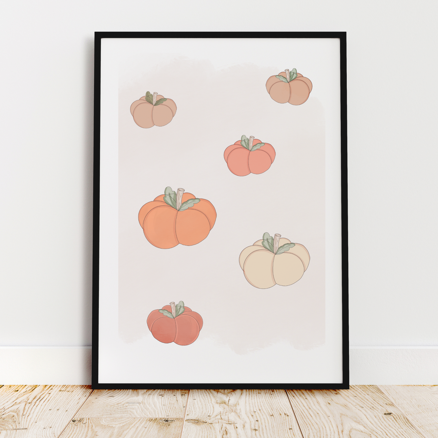 Pumpkin Patch Art Print