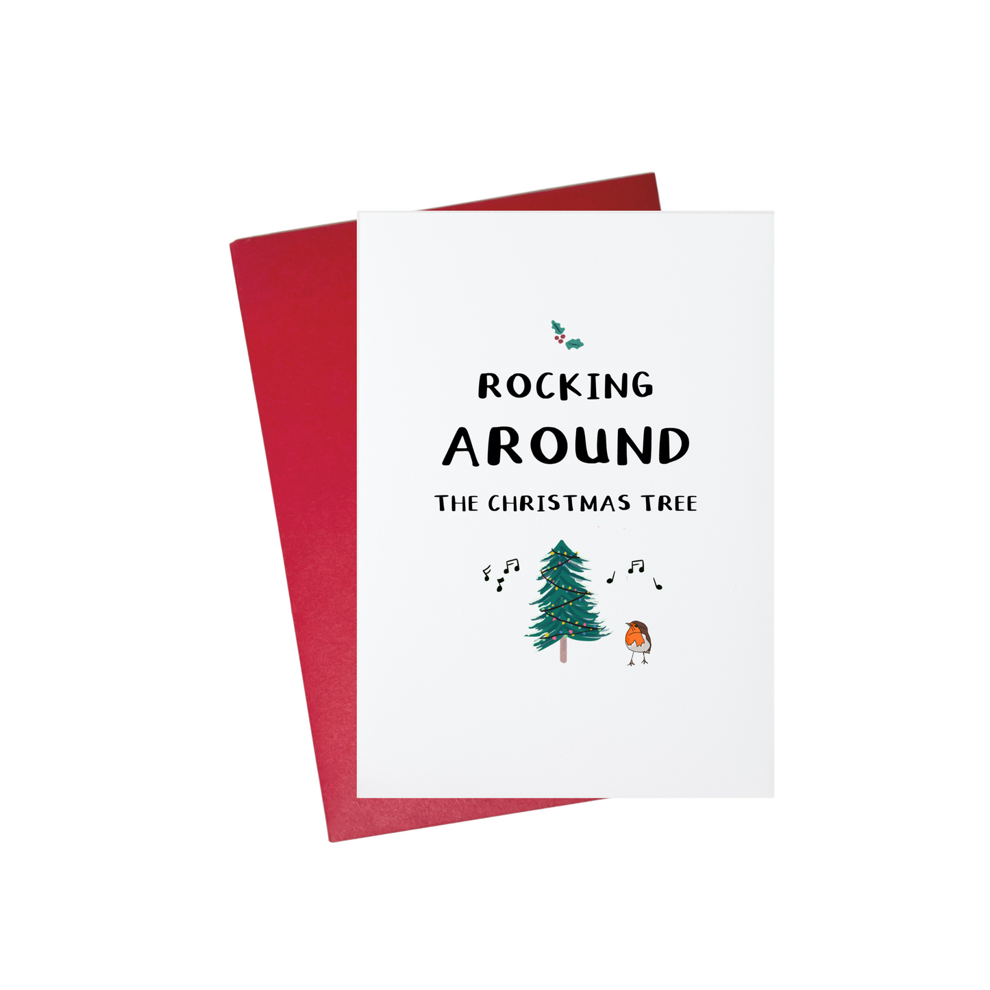 Rocking Around The Christmas Tree Card