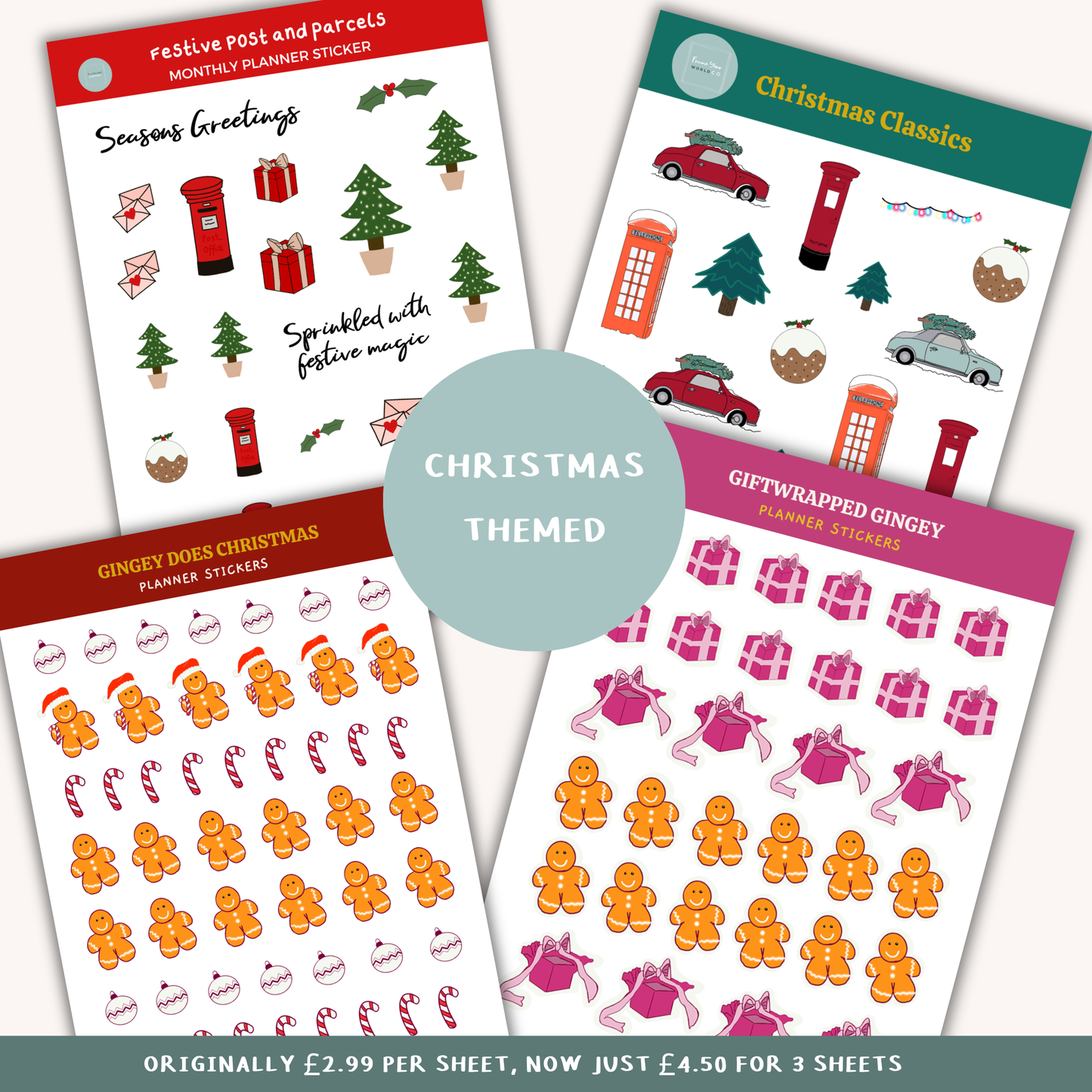 Planner Stickers Lucky Dip Box