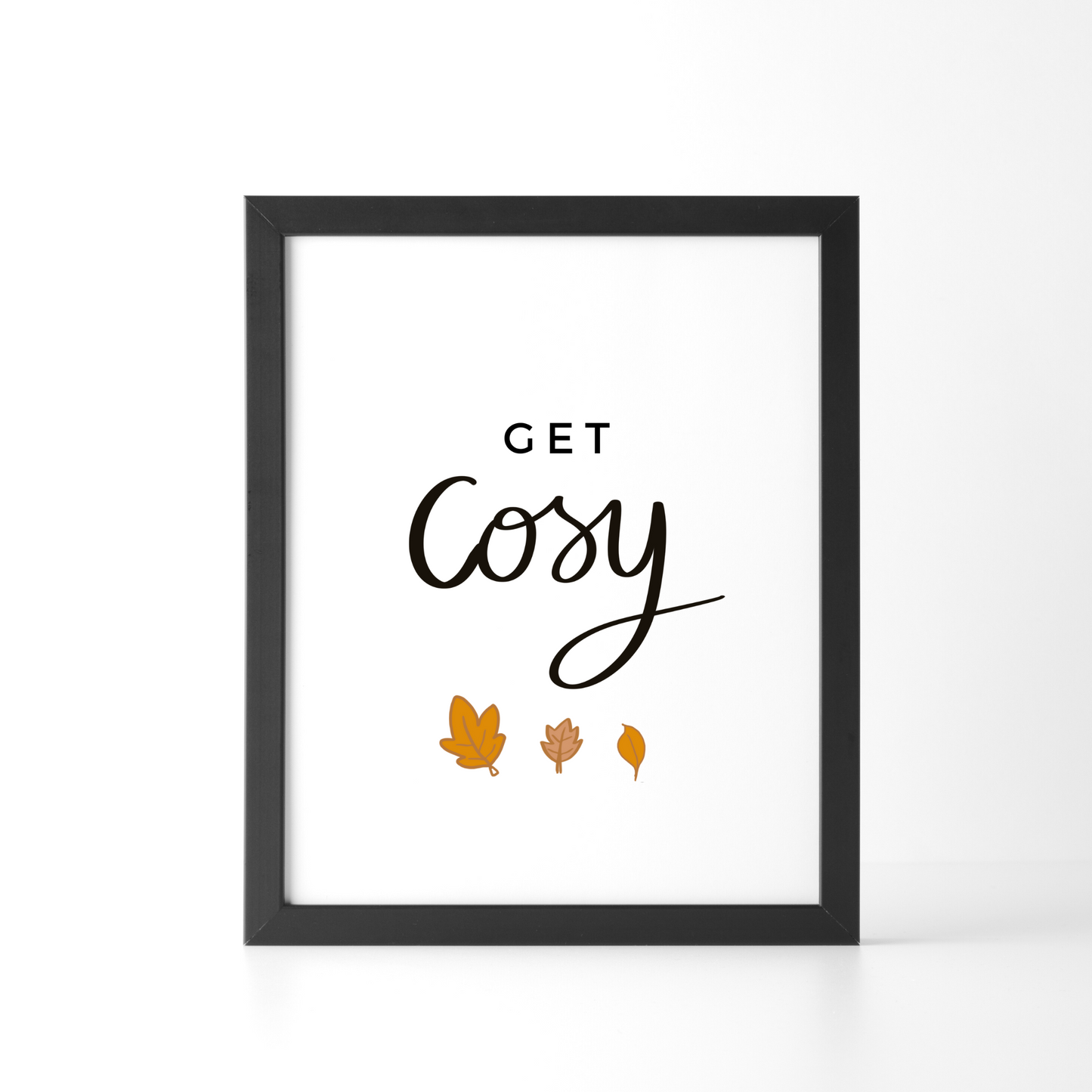 Get Cosy With Autumn Print